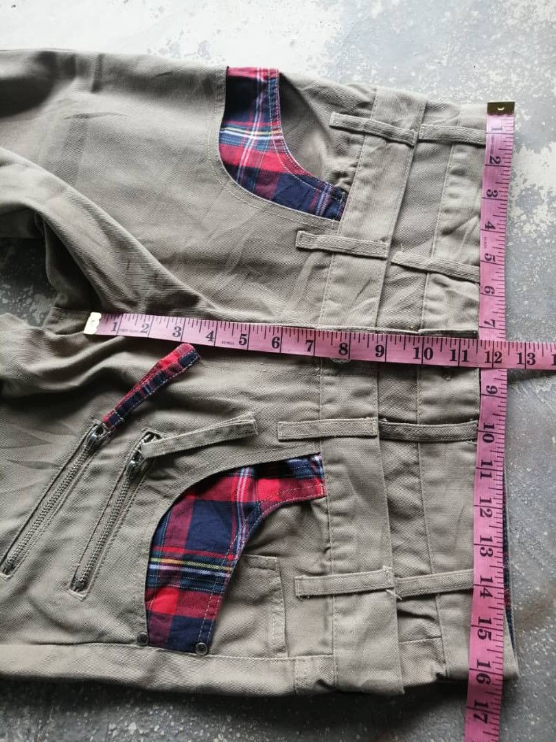 Japanese Brand Japanese Spinash Double Waist Multi Pockets Pants Size US 32 / EU 48 - 10 Thumbnail