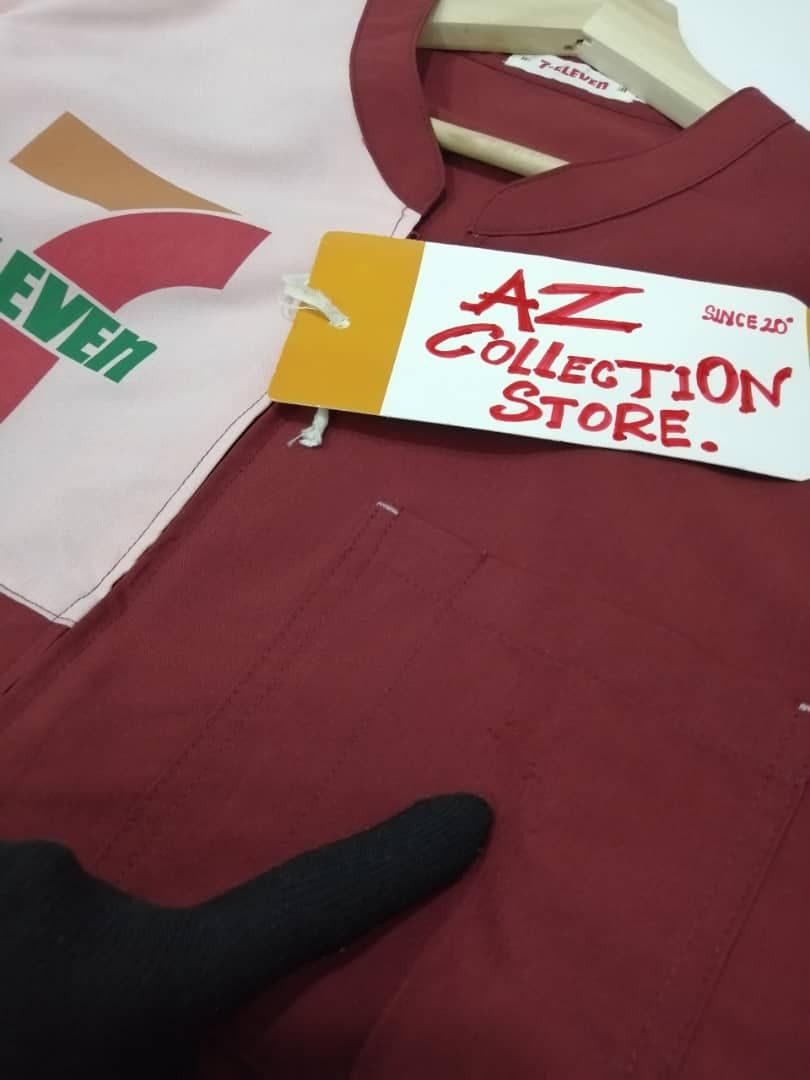 Japanese Brand × Uniform Wares × Vintage Vintage 90's Seven Eleven Shirts Uniform Wares Size US M / EU 48-50 / 2 - 6 Thumbnail