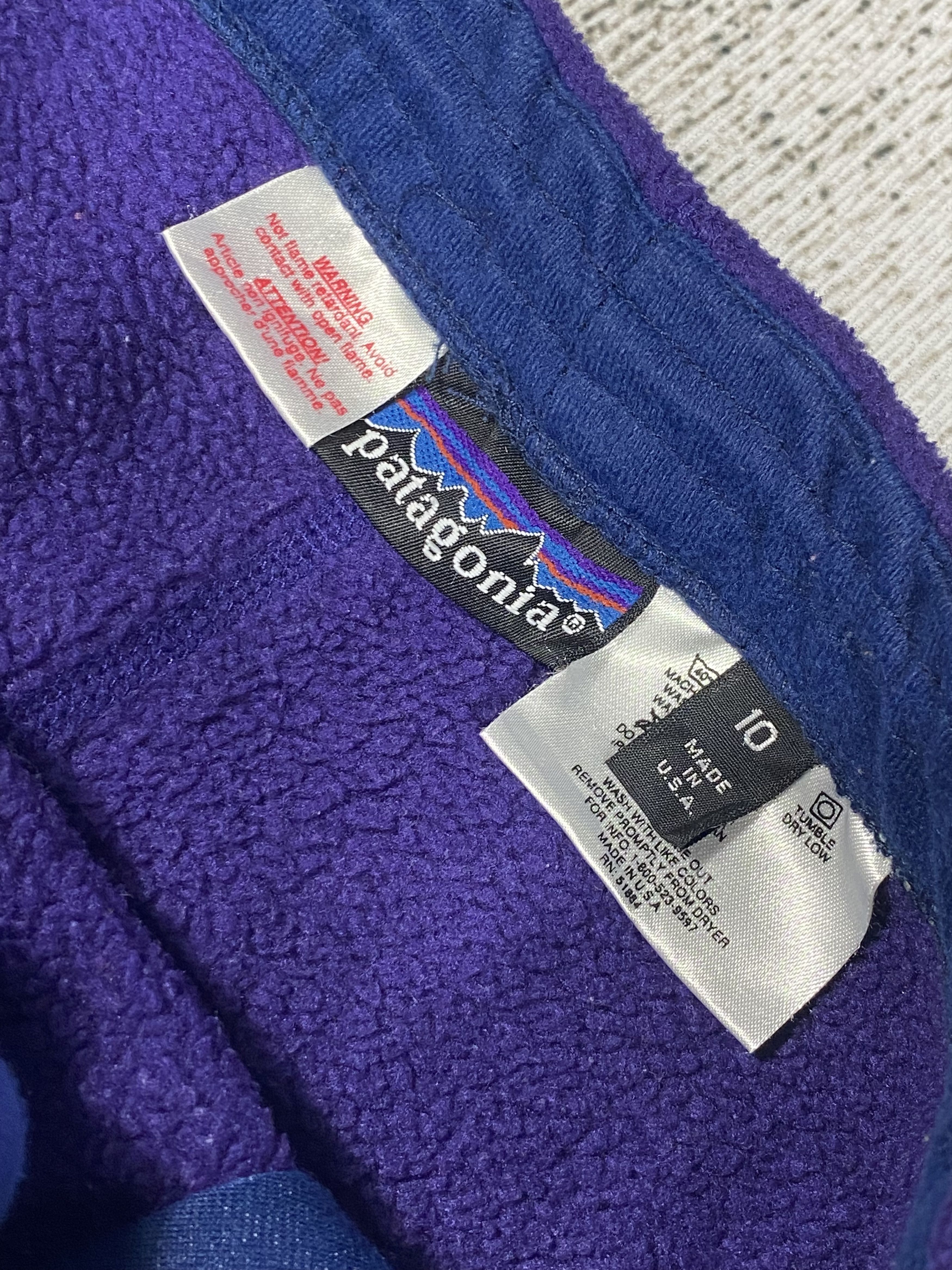 Patagonia Vintage Patagonia Fleece Joggers Deep Pile Size US 30 / EU 46 - 6 Thumbnail