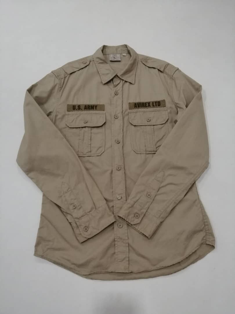Avirex Vintage Avirex Shirts / US Army Size US L / EU 52-54 / 3 - 3 Thumbnail
