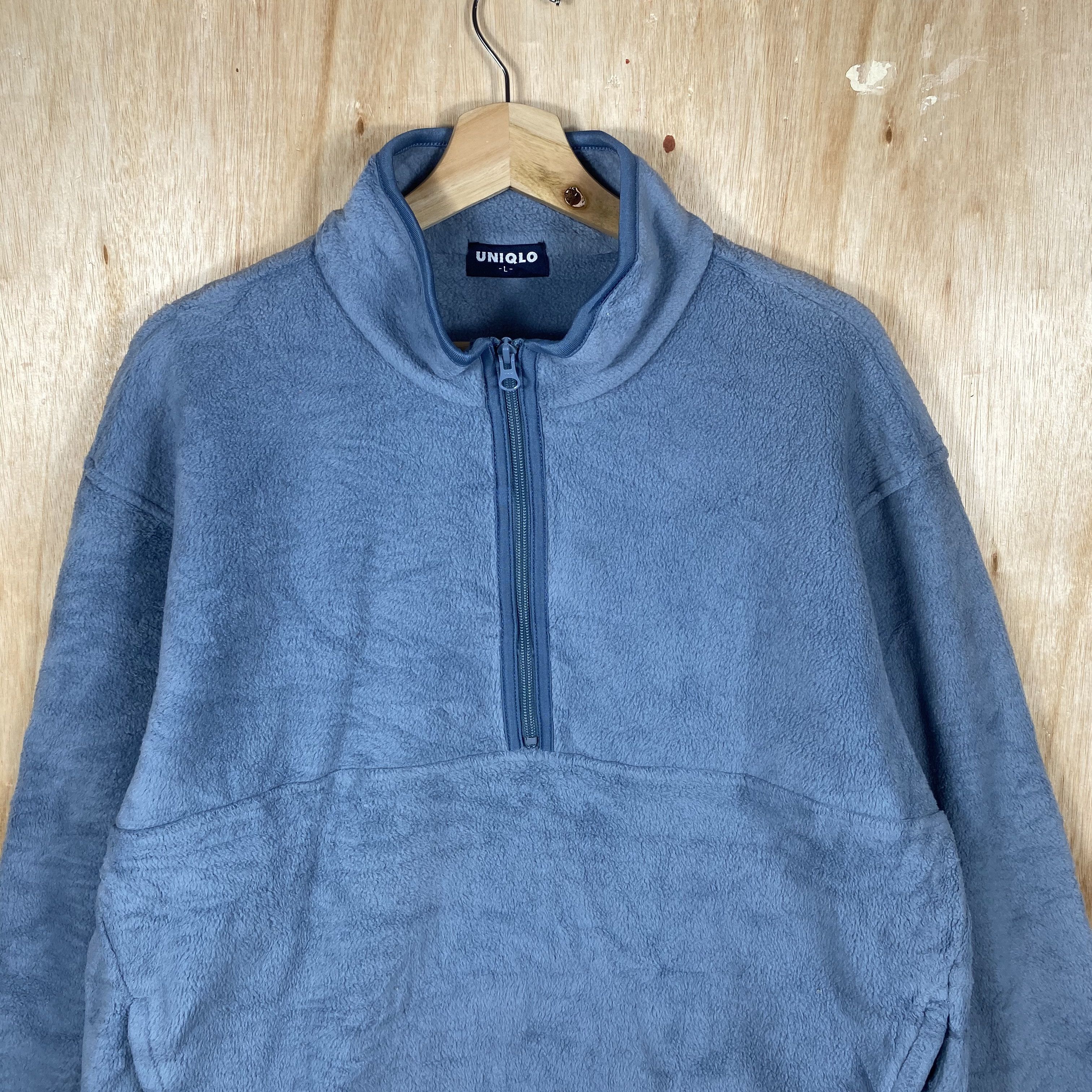 Uniqlo Japanese Brand Sherpa Fleece Sweatshirts