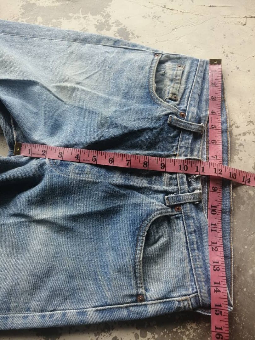 Levi's Vintage Clothing Vintage 1980s Light Wash Levi's 501 USA Jeans Released Hem Size US 30 / EU 46 - 16 Thumbnail