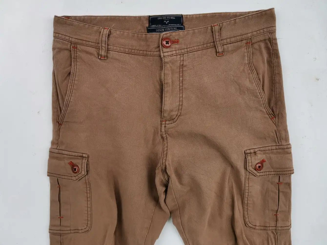 Other Rare!!! Denim Couture Tactical Cargo Multipocket Pants Size US 30 / EU 46 - 3 Thumbnail
