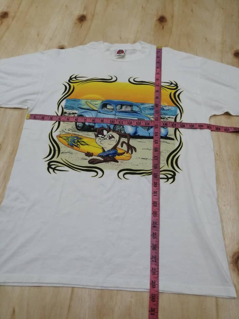 Cartoon Network × Vintage Vintage 1997 Looney Tunes Gpahic Tees Space Jams Size US L / EU 52-54 / 3 - 14 Thumbnail
