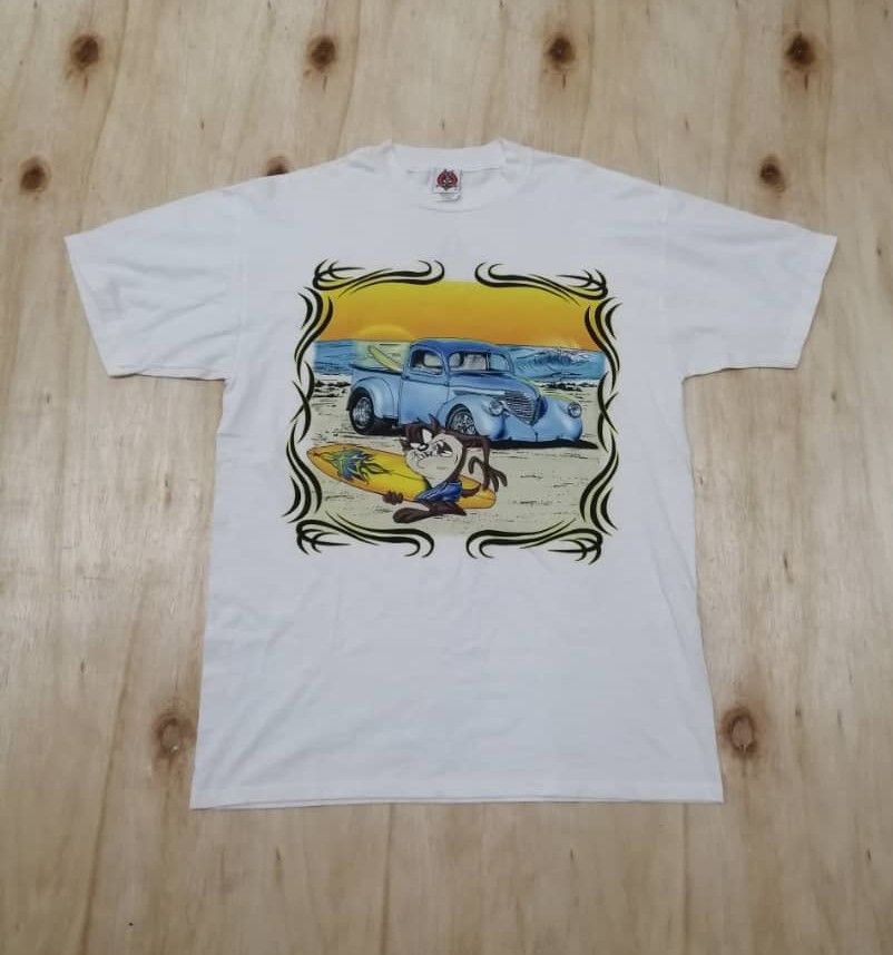 Cartoon Network × Vintage Vintage 1997 Looney Tunes Gpahic Tees Space Jams Size US L / EU 52-54 / 3 - 1 Thumbnail