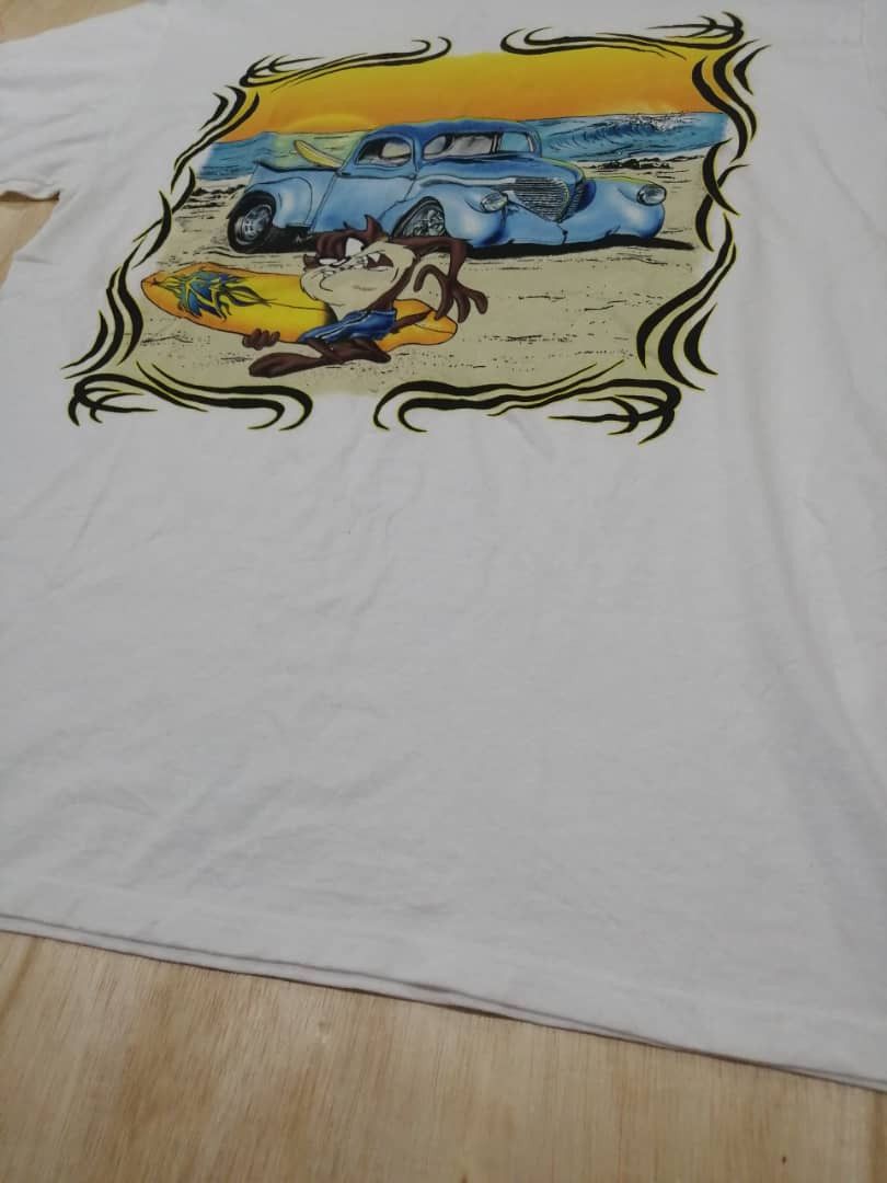 Cartoon Network × Vintage Vintage 1997 Looney Tunes Gpahic Tees Space Jams Size US L / EU 52-54 / 3 - 9 Thumbnail