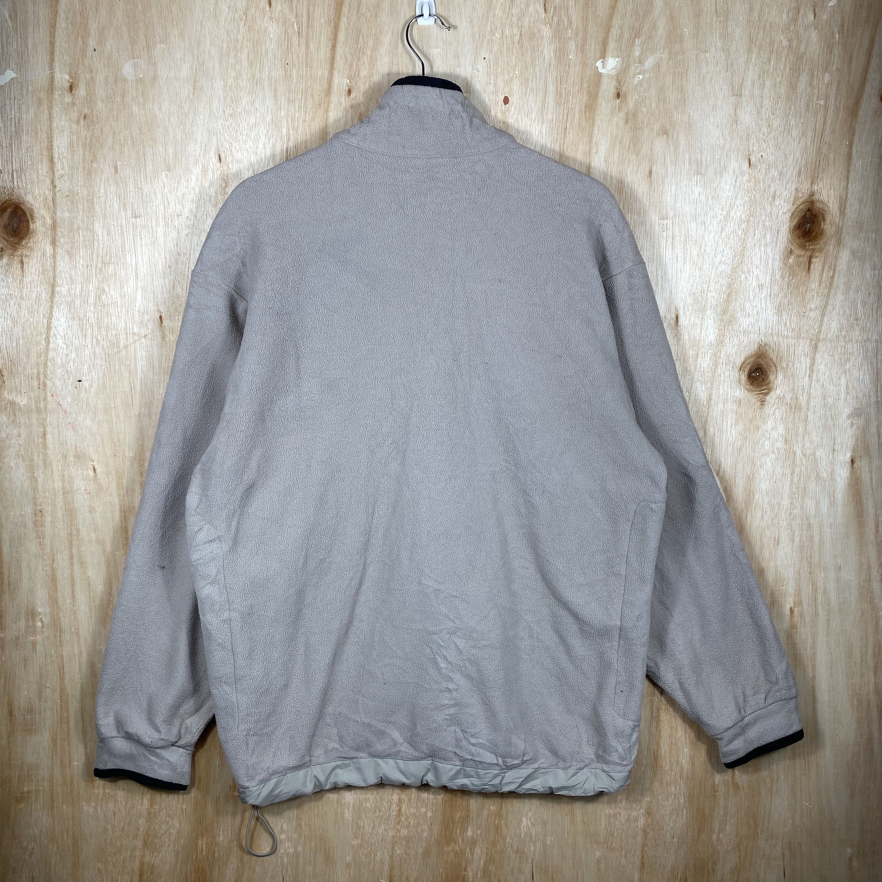 Nike Vintage Nike Fleece Zipper Jacket Sweaters Size US L / EU 52-54 / 3 - 2 Thumbnail