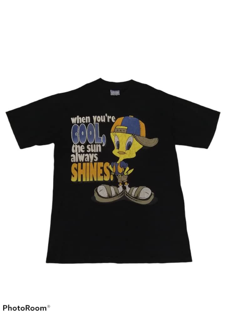 Cartoon Network Vintage 90s Tweety Looney Tunes Tees Made in USA Size US L / EU 52-54 / 3 - 1 Thumbnail