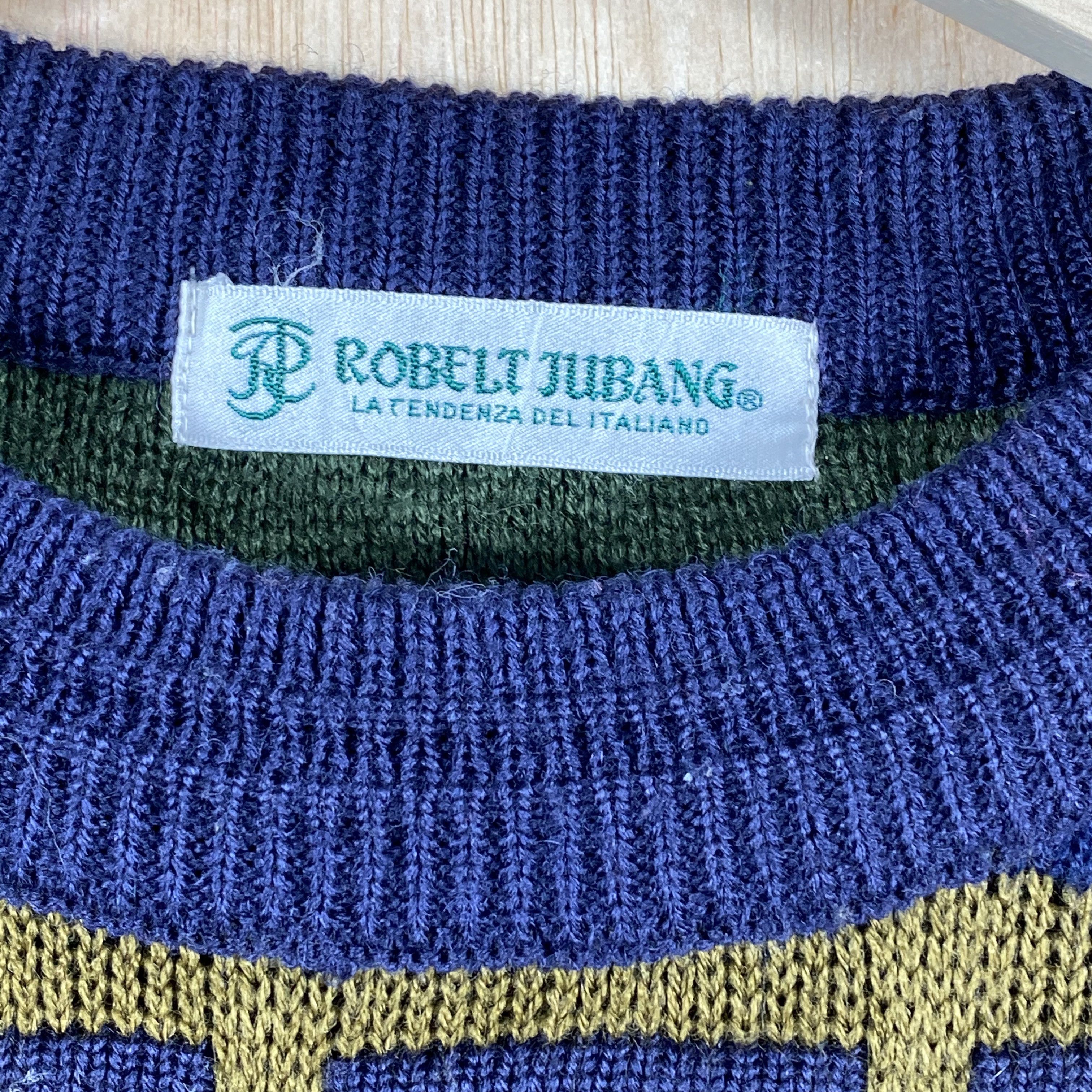 Vintage Robelt Jubang like Coogi Knitwear Sweater Size US S / EU 44-46 / 1 - 7 Thumbnail