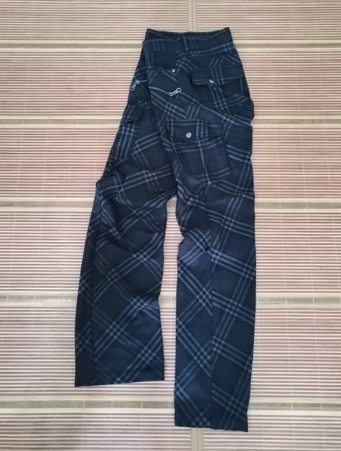 Mossimo × Seditionaries Mossimo Pants Multi Pocket Zipper Cargos Punk Style Size US 32 / EU 48 - 2 Thumbnail