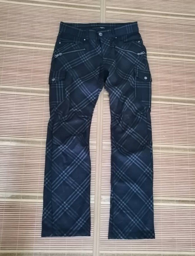 Mossimo × Seditionaries Mossimo Pants Multi Pocket Zipper Cargos Punk Style Size US 32 / EU 48 - 1 Thumbnail