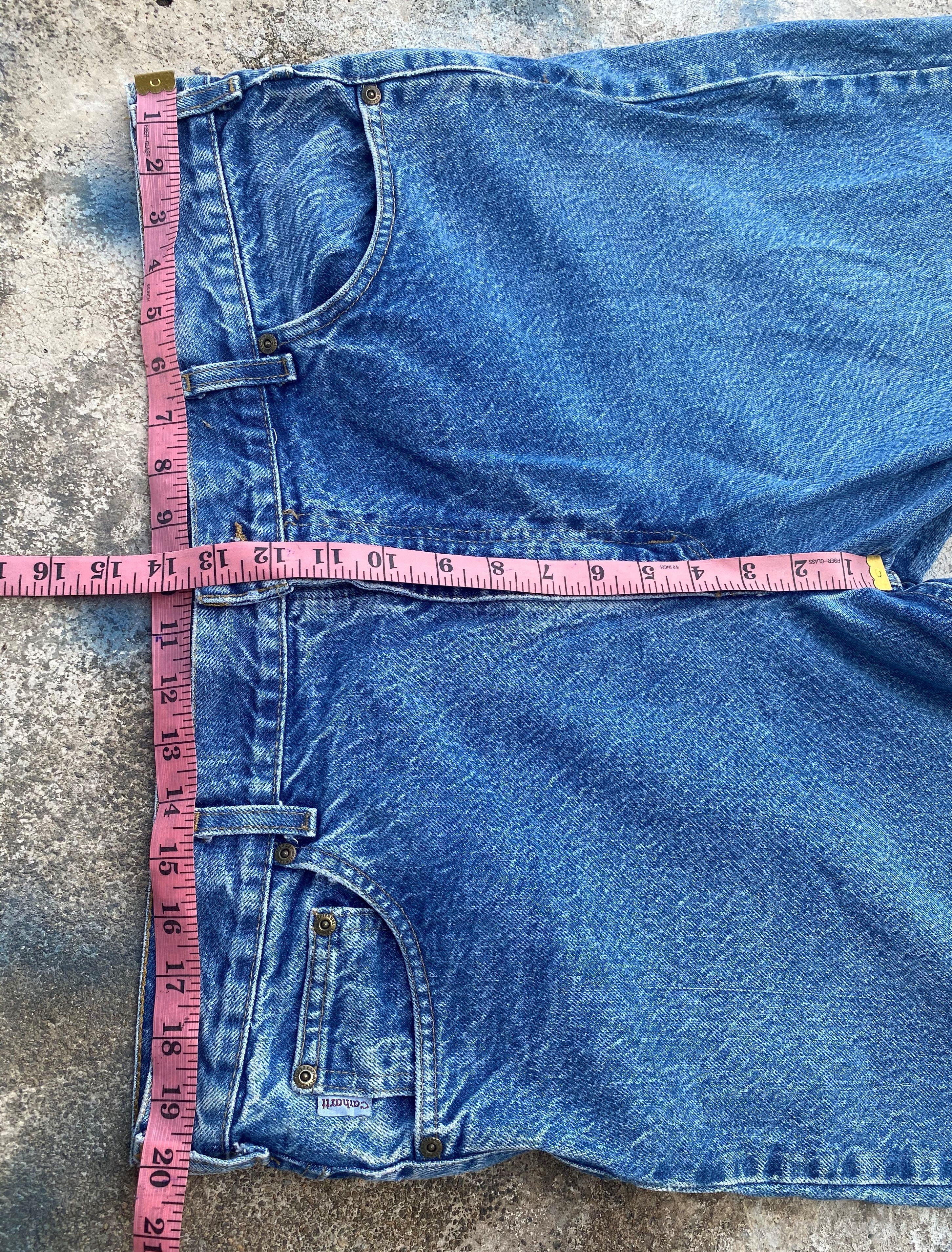 Carhartt × Vintage Vintage Carhatt Stone Wash Blue Denim Size 40 x 34 Size US 40 / EU 56 - 19 Thumbnail