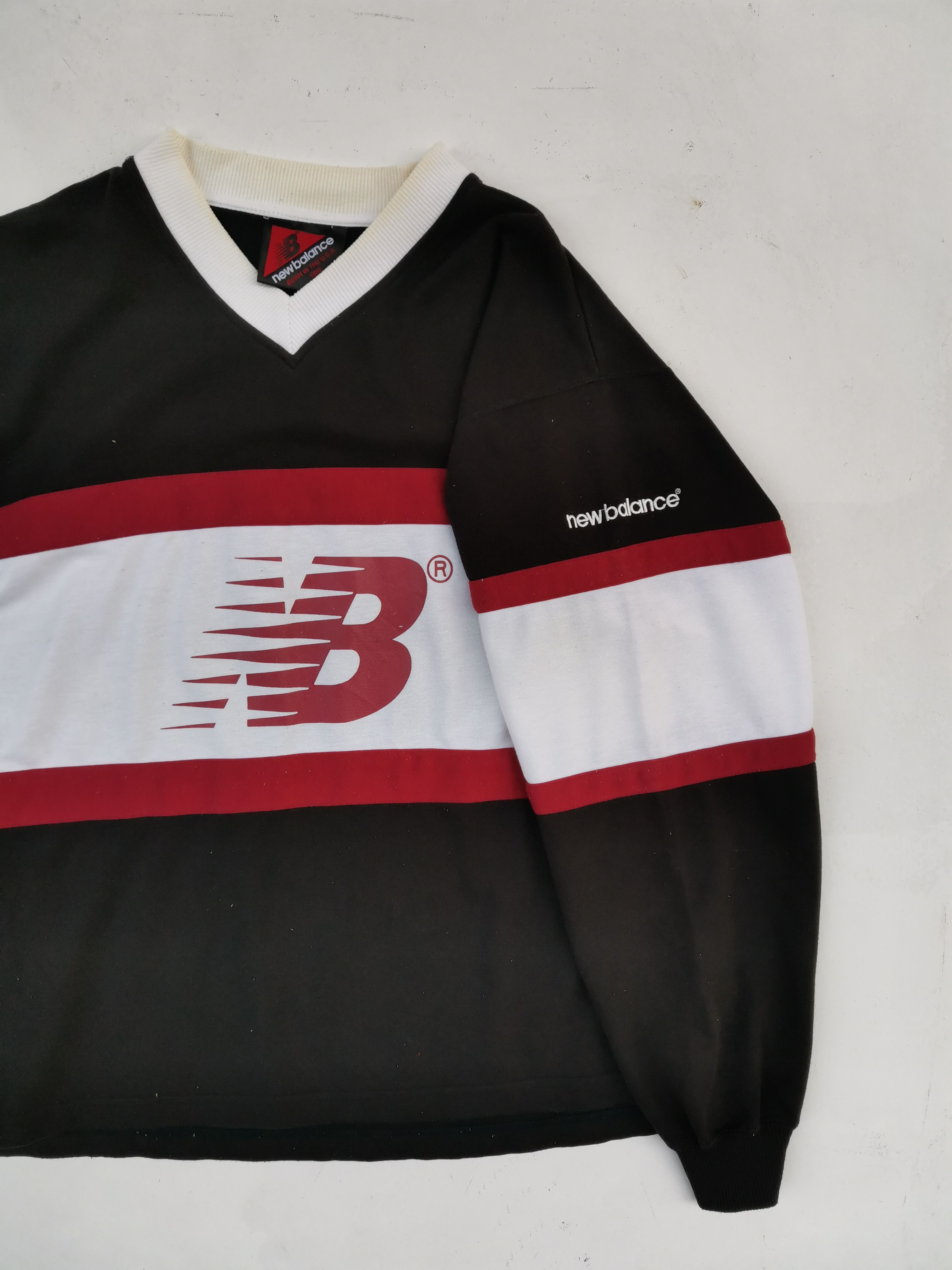 New Balance Vintage New Balance Big Logo Sweatshirt Size US L / EU 52-54 / 3 - 8 Thumbnail