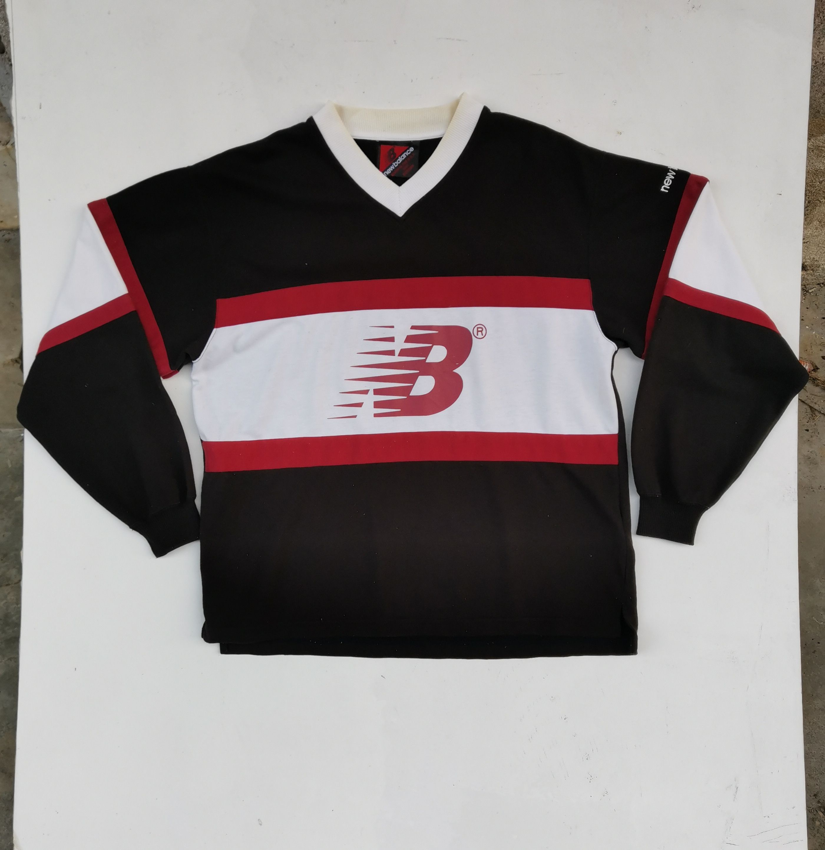 New Balance Vintage New Balance Big Logo Sweatshirt Size US L / EU 52-54 / 3 - 13 Thumbnail