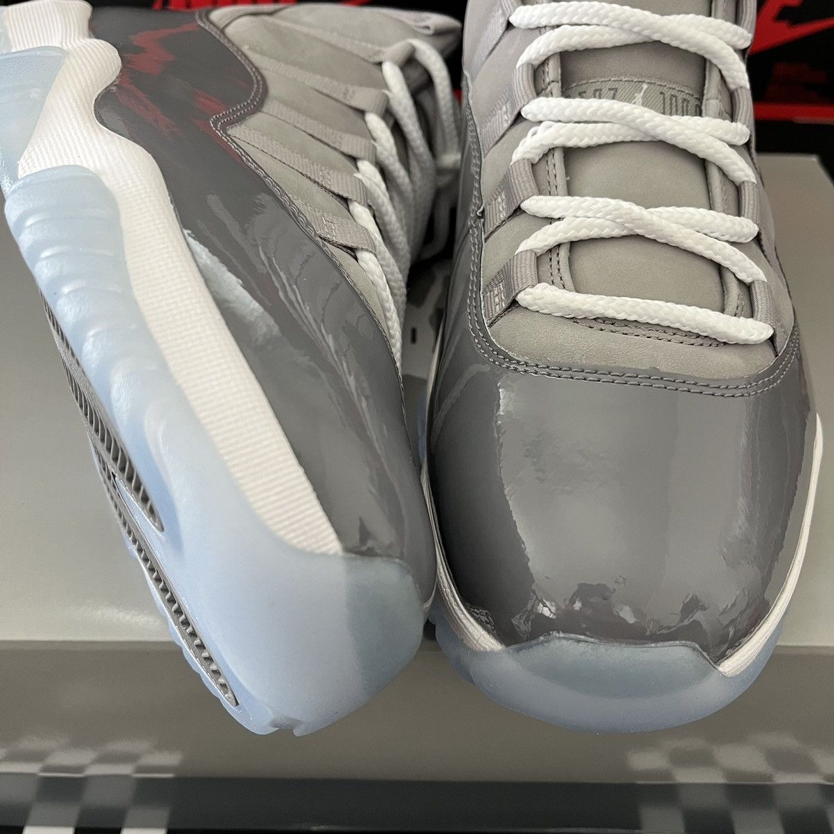 Jordan Brand Air Jordan 11 Retro Cool Grey 2021 CT8012-005 Size 10.5 Size US 10.5 / EU 43-44 - 10 Thumbnail