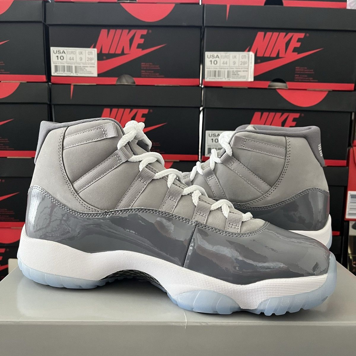 Jordan Brand Air Jordan 11 Retro Cool Grey 2021 CT8012-005 Size 10.5 Size US 10.5 / EU 43-44 - 15 Thumbnail