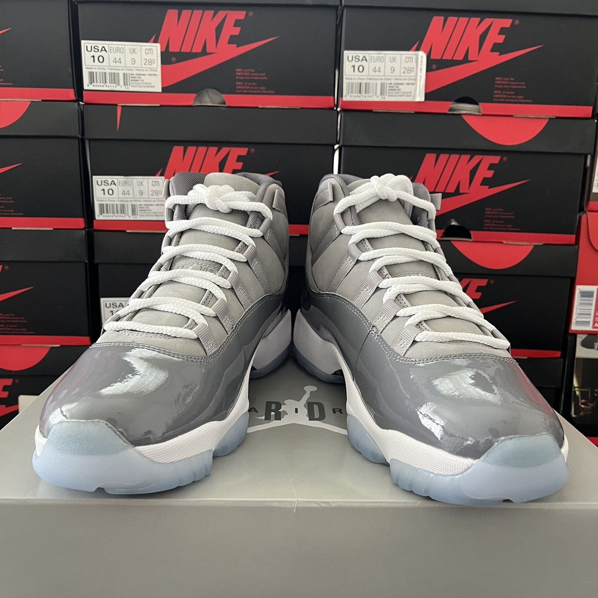 Jordan Brand Air Jordan 11 Retro Cool Grey 2021 CT8012-005 Size 10.5 Size US 10.5 / EU 43-44 - 14 Thumbnail