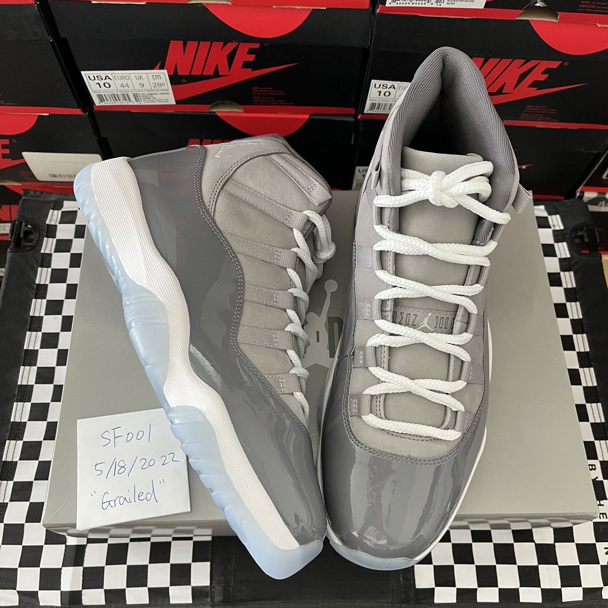 Jordan Brand Air Jordan 11 Retro Cool Grey 2021 CT8012-005 Size 10.5 Size US 10.5 / EU 43-44 - 9 Thumbnail