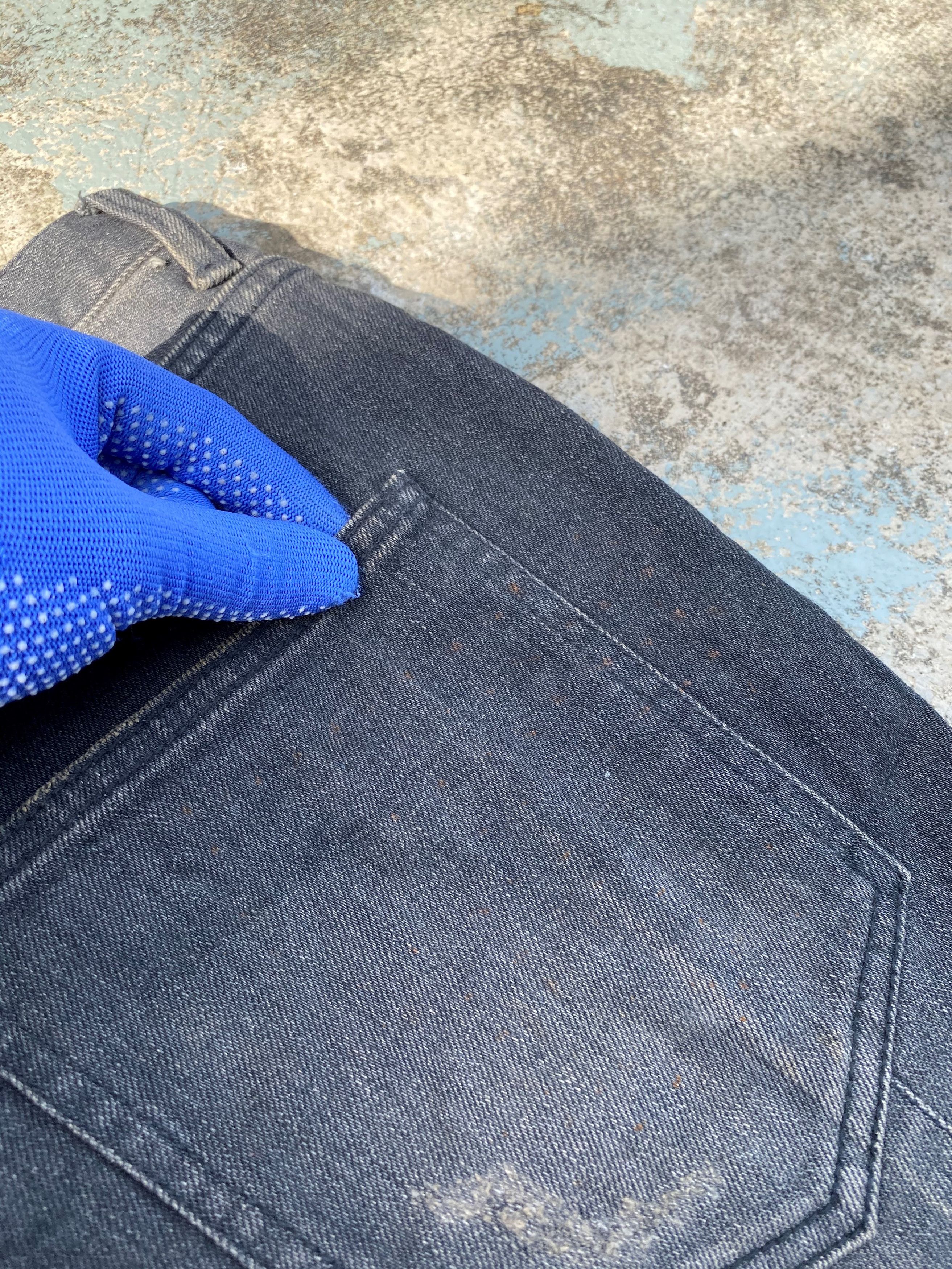 Japanese Brand Crazy Hardcore Spike Seditionaries Black Wash Jeans Size US 34 / EU 50 - 14 Thumbnail