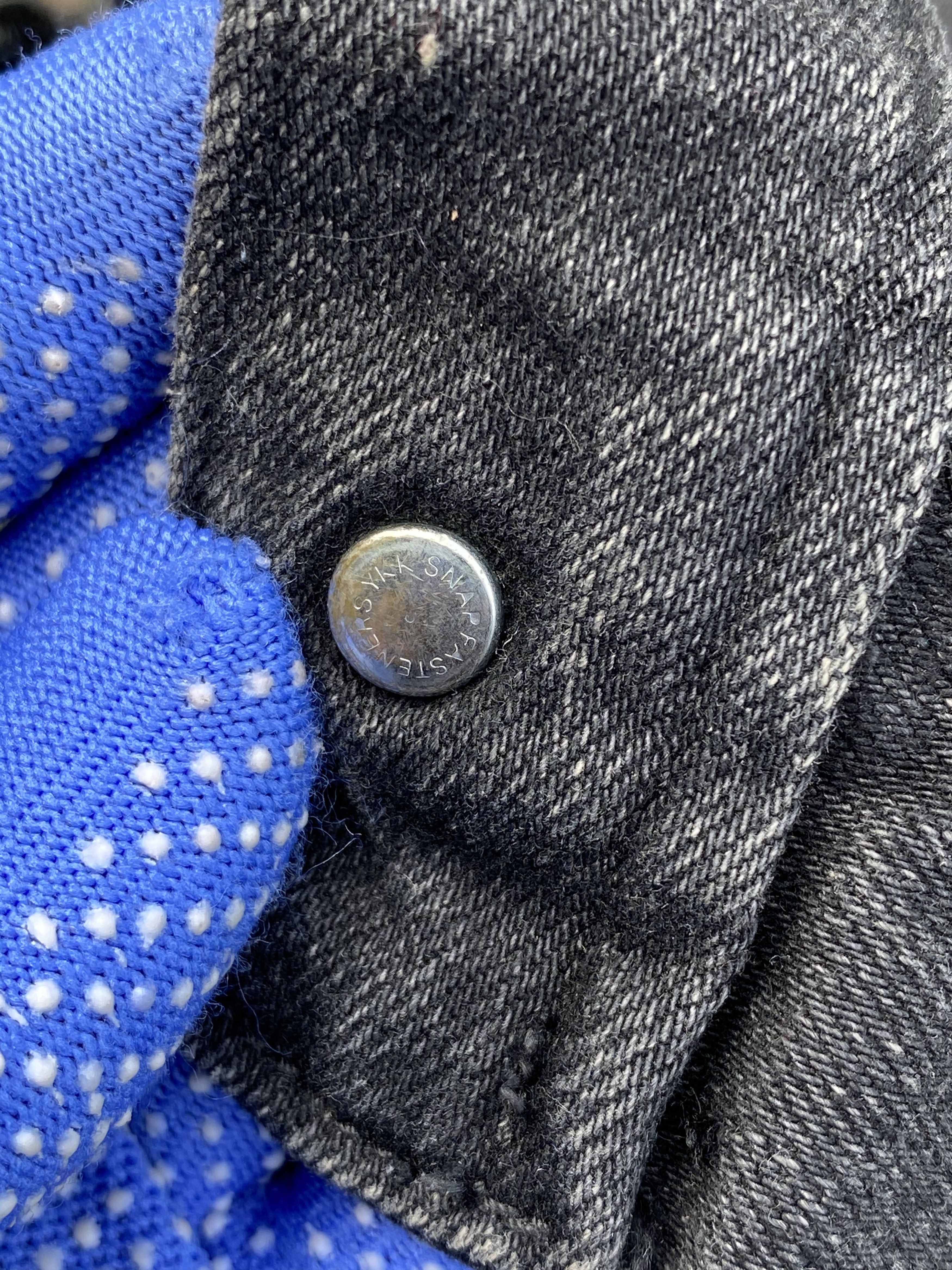Japanese Brand Crazy Hardcore Spike Seditionaries Black Wash Jeans Size US 34 / EU 50 - 9 Thumbnail