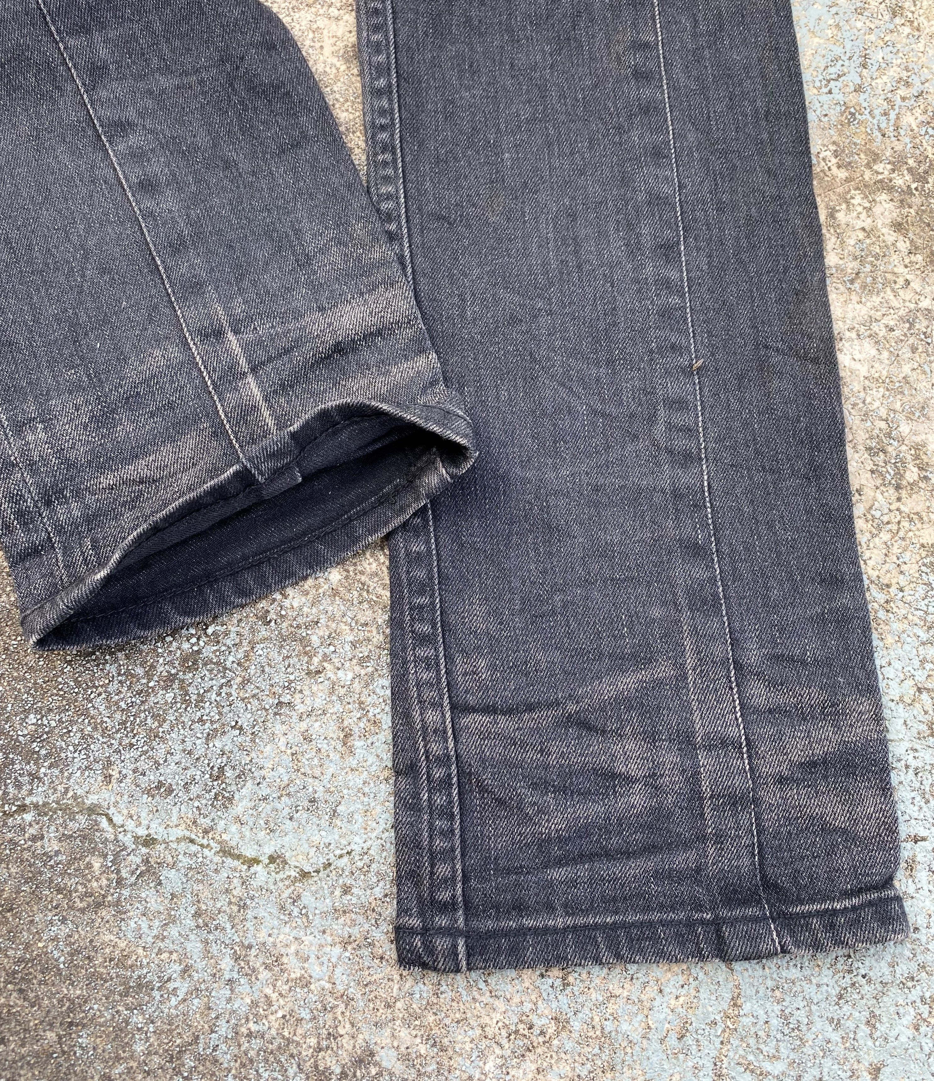 Japanese Brand Crazy Hardcore Spike Seditionaries Black Wash Jeans Size US 34 / EU 50 - 15 Thumbnail