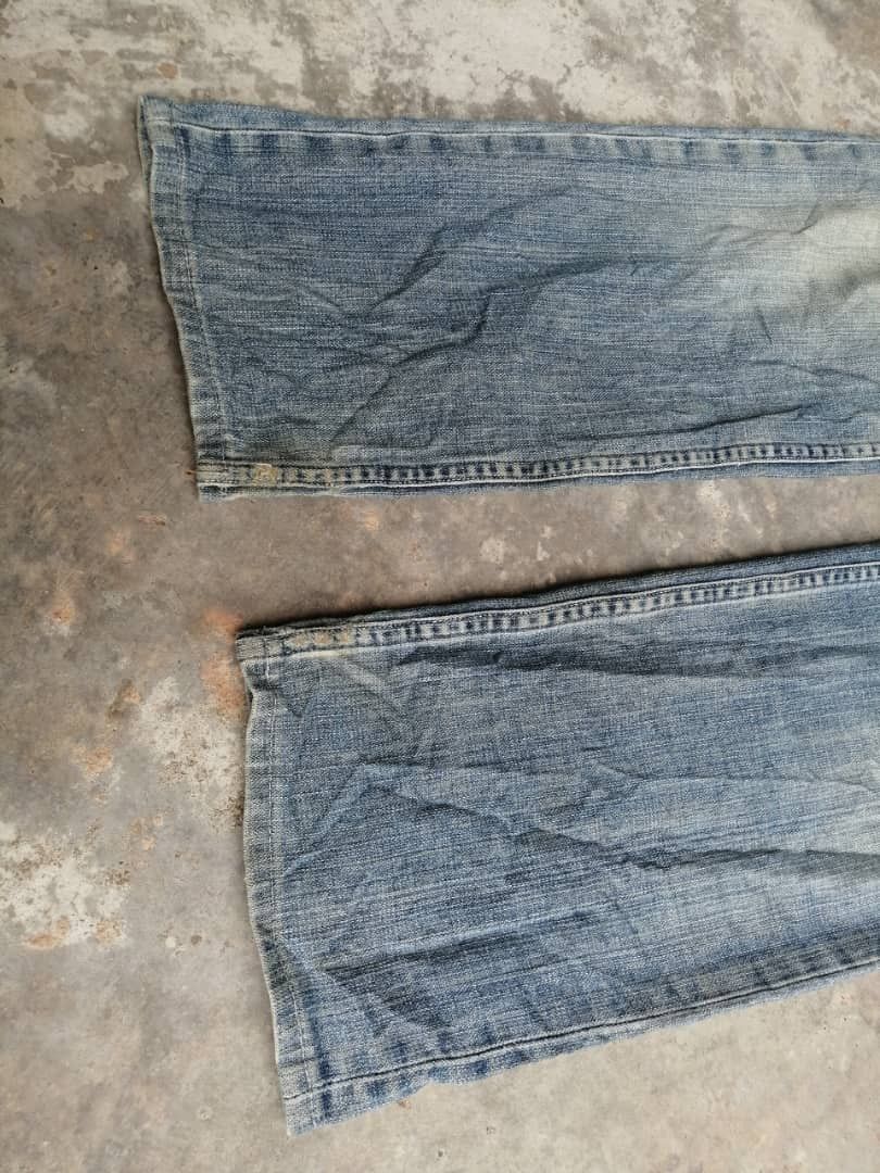Levi's Faded Blue Vintage Levi's 502 Distressed Denim 29x31 Size US 29 - 11 Thumbnail