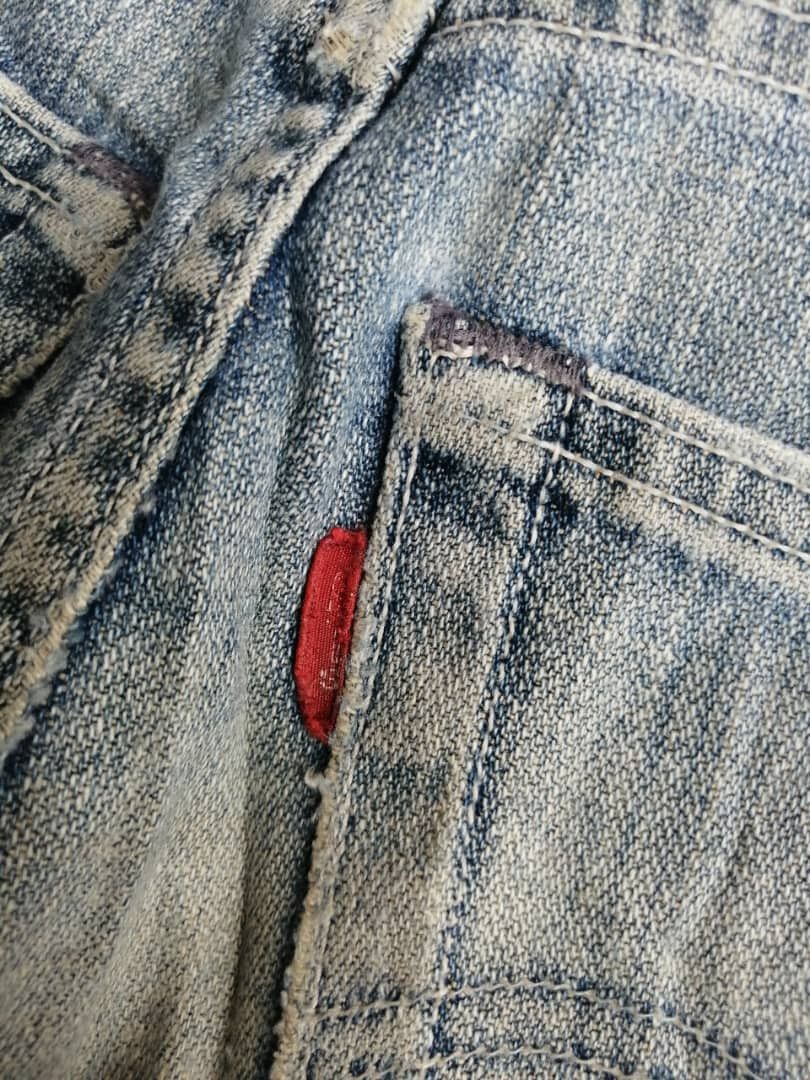 Levi's Faded Blue Vintage Levi's 502 Distressed Denim 29x31 Size US 29 - 13 Thumbnail