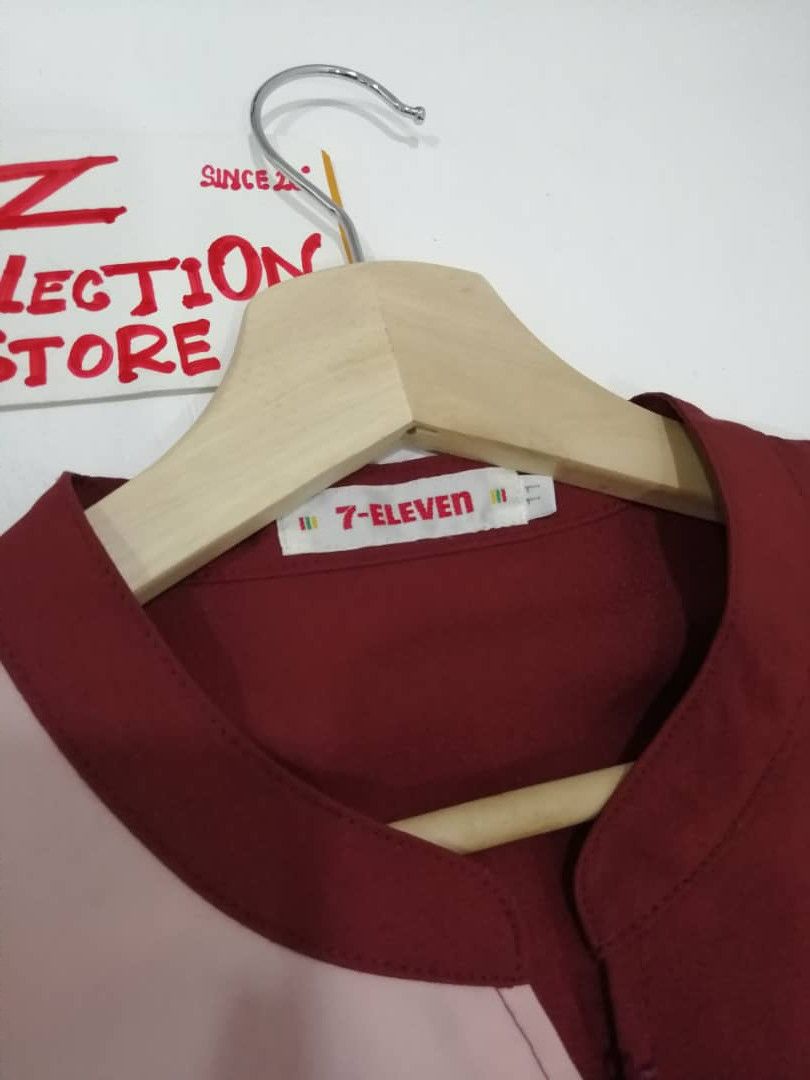 Uniform Wares × Vintage Vintage 90s 7 Eleven Shirts Zipper Uniform Wares Size US M / EU 48-50 / 2 - 3 Thumbnail