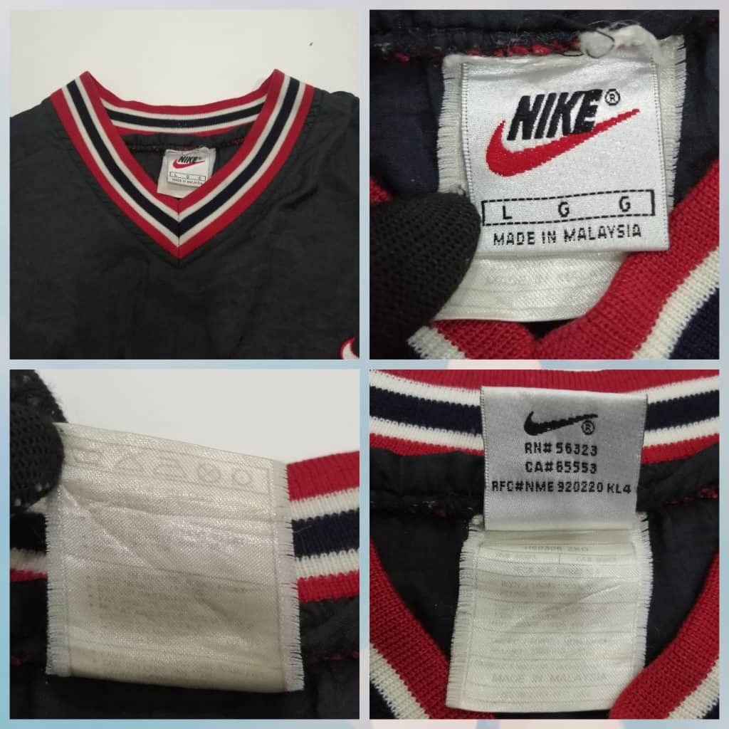 Nike × Vintage Vintage 90's Nike Sweatshirt Size US L / EU 52-54 / 3 - 3 Thumbnail