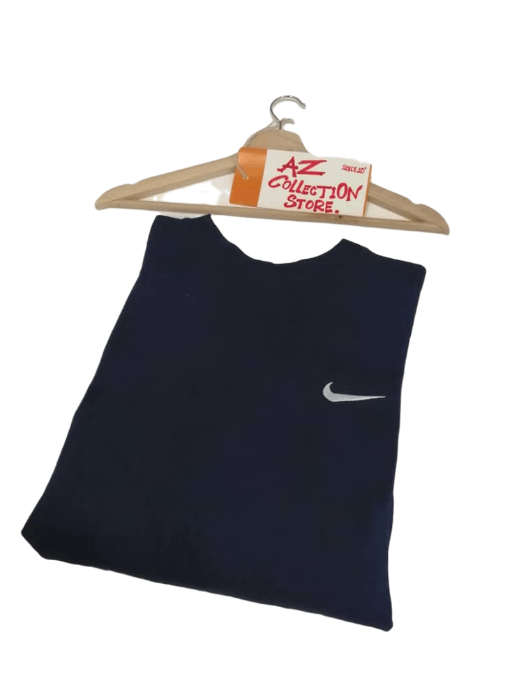 Nike Vintage 90s Nike Small Swoosh Sweatshirt Size US L / EU 52-54 / 3 - 2 Thumbnail