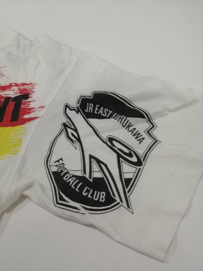 Vintage Vintage JLeague Official JEF United Overprinted Tees Size US M / EU 48-50 / 2 - 3 Thumbnail