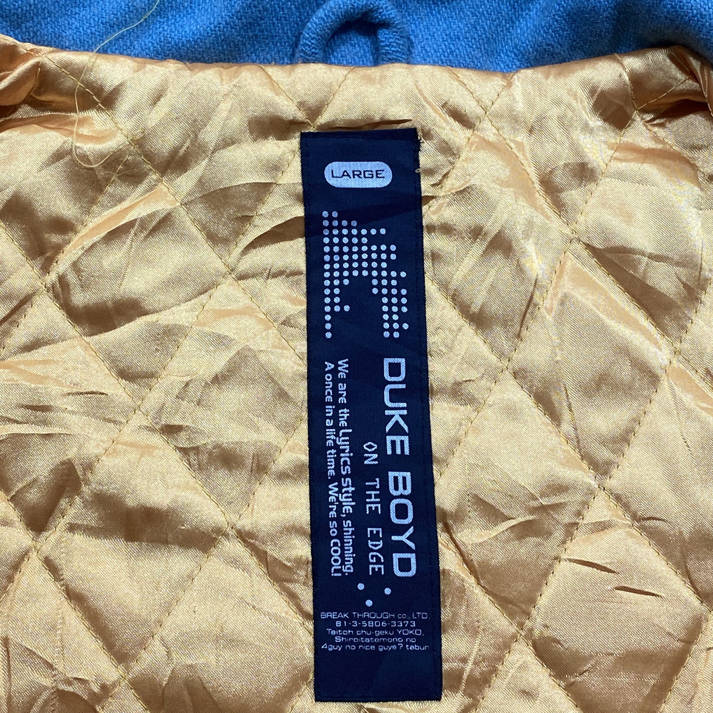 Other Duke Boyd 63 On the Edge Varsity Jacket Size US L / EU 52-54 / 3 - 5 Thumbnail