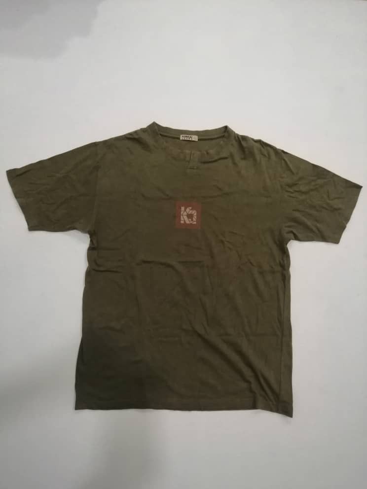 Japanese Brand × Kansai Yamamoto Kansai Jeans Center Bog Logo Tees Size US L / EU 52-54 / 3 - 2 Thumbnail
