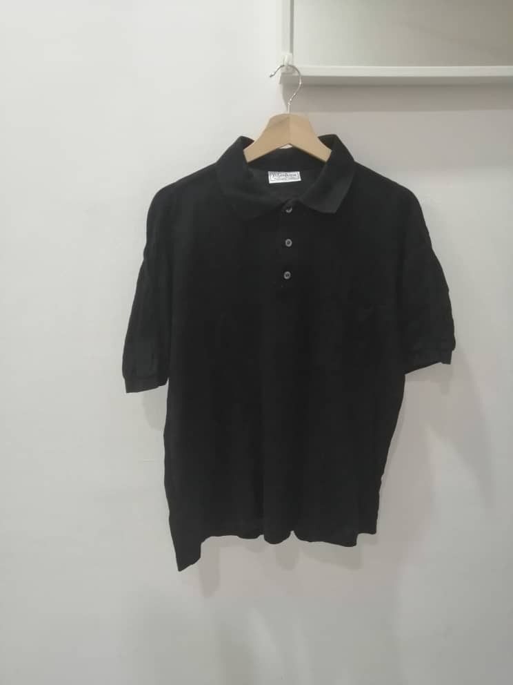 Yves Saint Laurent VINTAGE YVES SAINT LAURENT POLO SHIRT Size US L / EU 52-54 / 3 - 1 Thumbnail