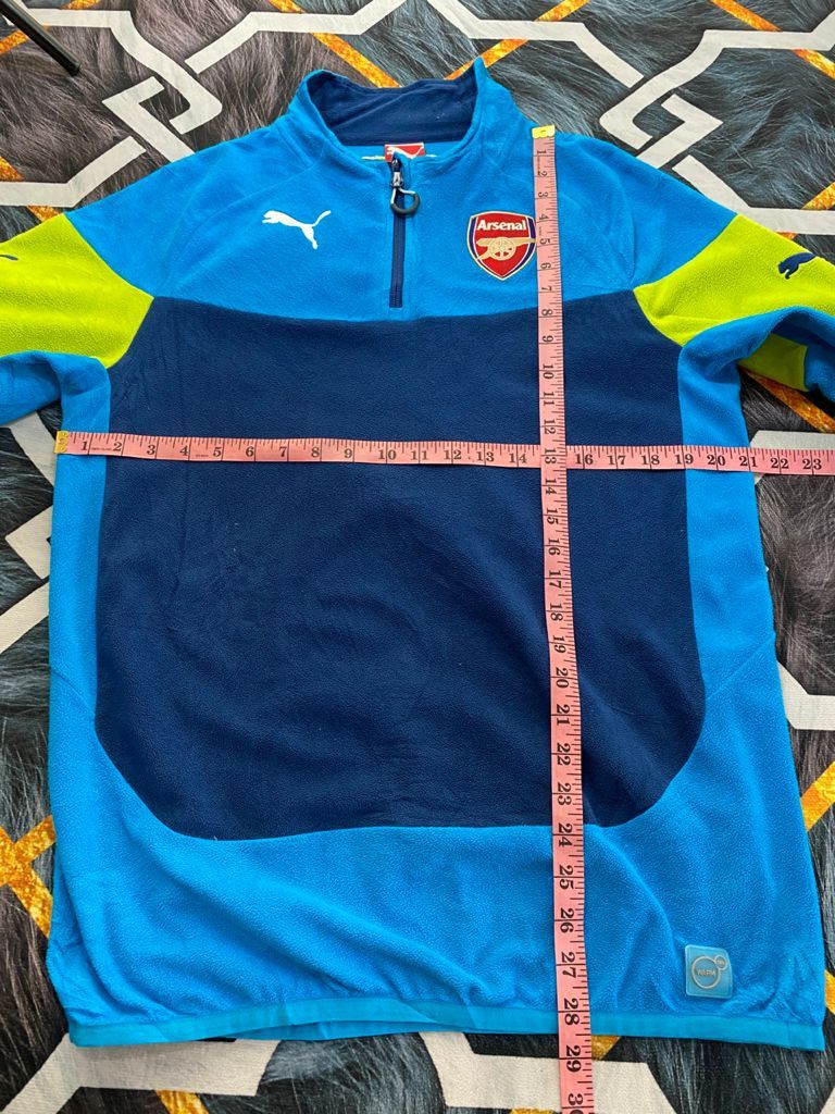 Puma Arsenal Pull Over Fleece Sweatshirts Size US M / EU 48-50 / 2 - 12 Thumbnail