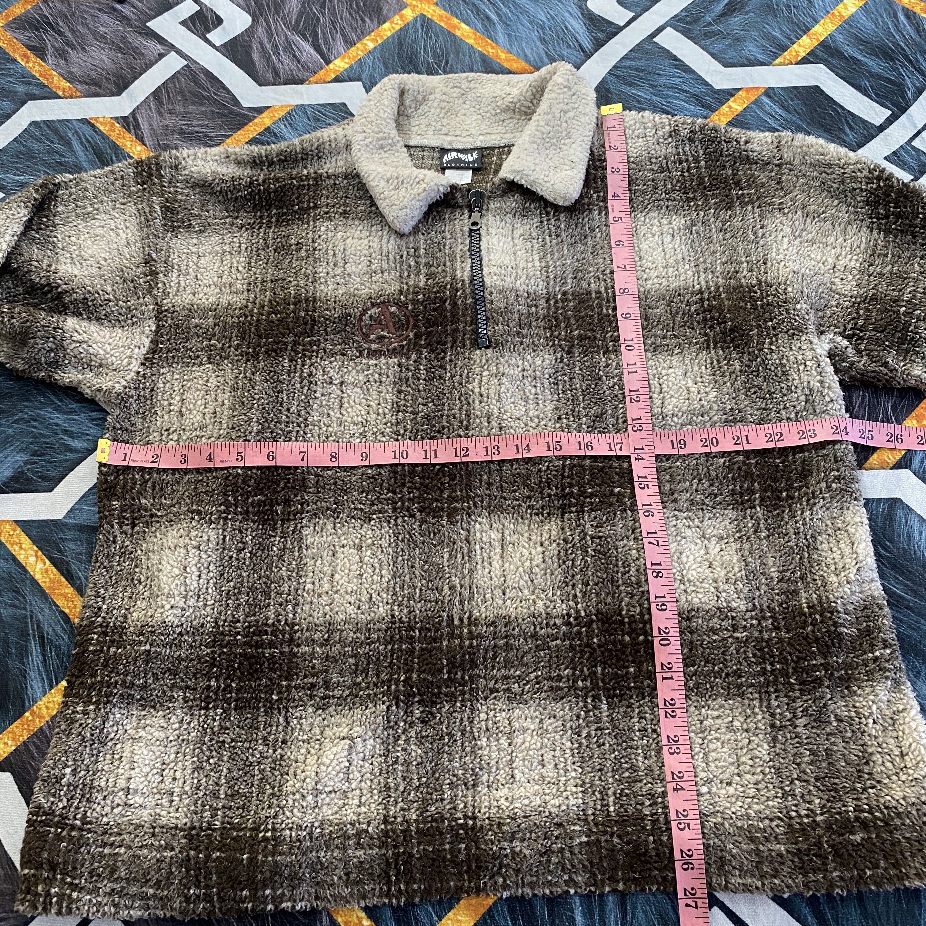 Airwalk × Vintage Vintage USA Airwalk Sherpa Fleece Sweatshirt Size US L / EU 52-54 / 3 - 12 Thumbnail