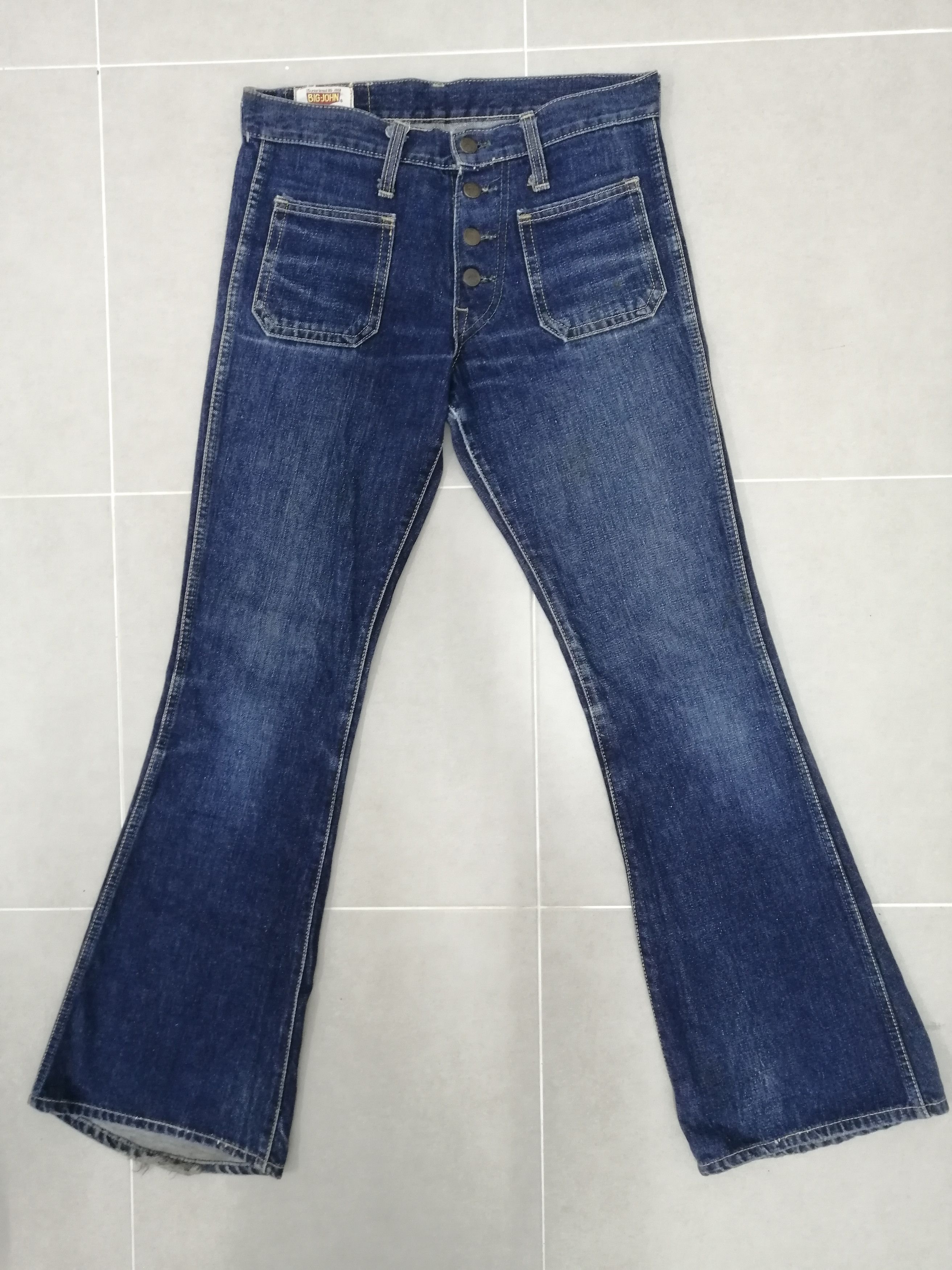 Big John Vintage Big John Flare Jeans Size 30" / US 8 / IT 44 - 1 Thumbnail