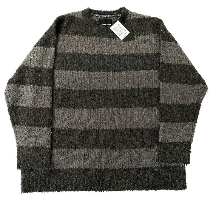 number nine ARCHIVE border knit punk-