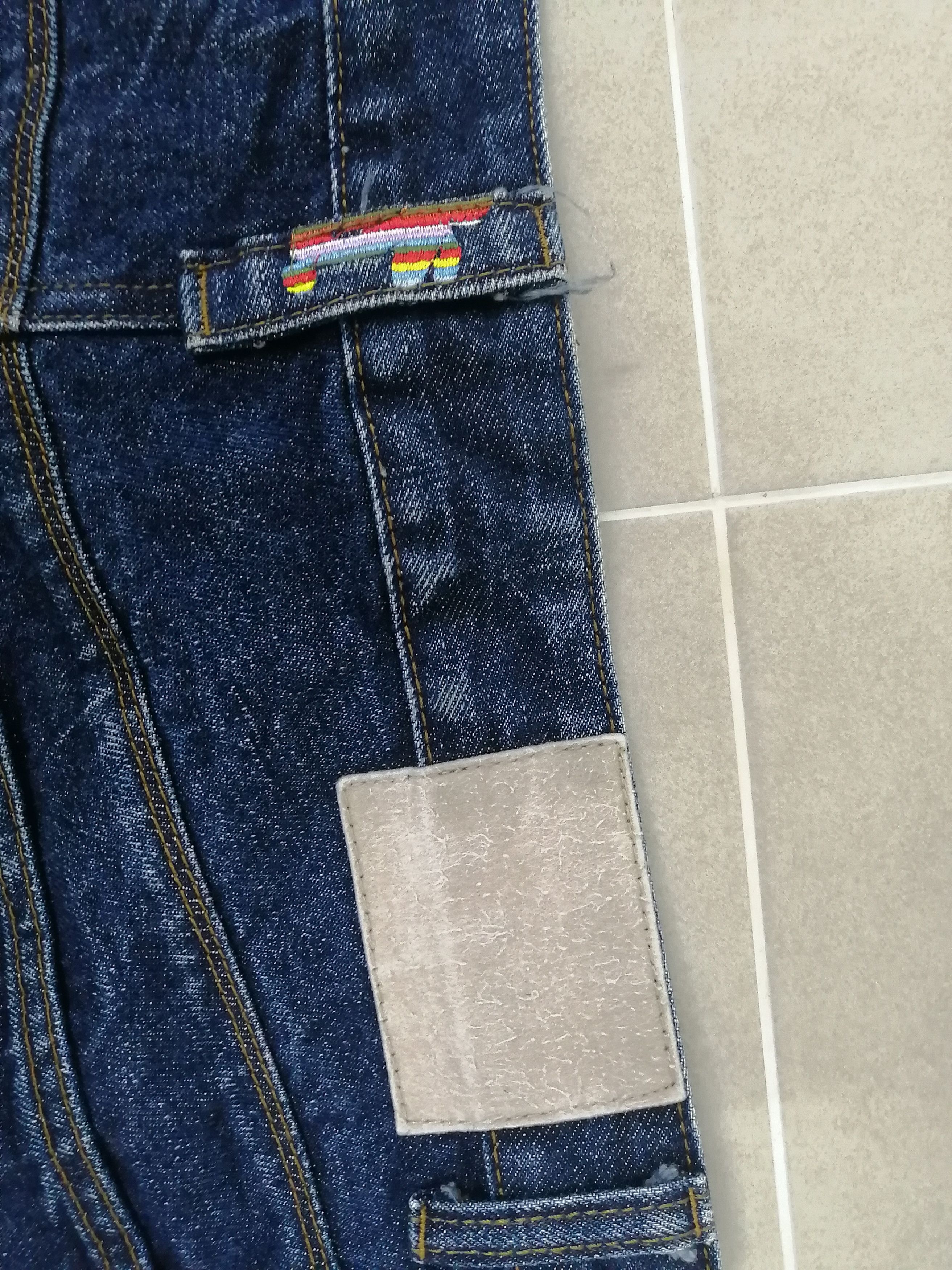 Paul Smith Paul Smith Embroidered Logo Jeans Size US 32 / EU 48 - 13 Thumbnail