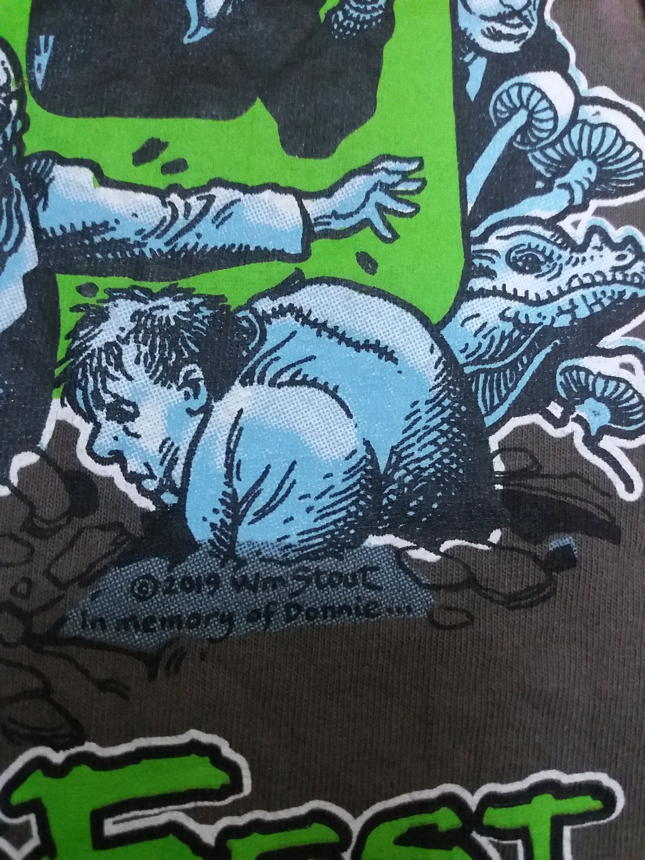 Expert Horror Wonder Fest 2019 Horror Movie William Stout tribute Size US L / EU 52-54 / 3 - 6 Thumbnail