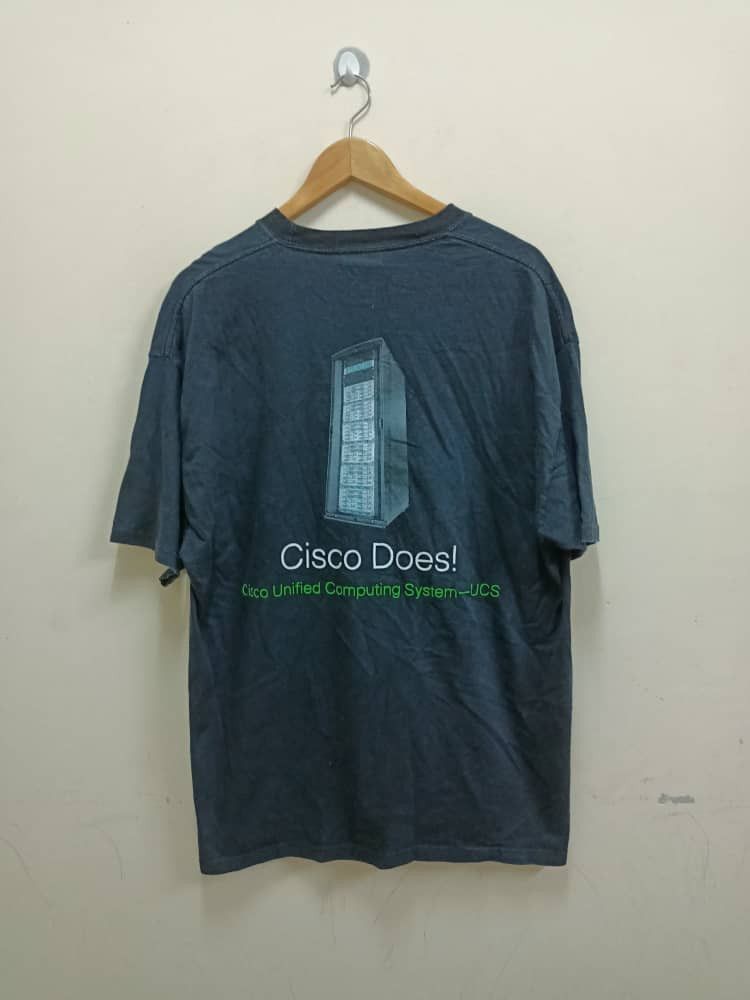 Microsoft Vintage Cisco Computer System Size US XL / EU 56 / 4 - 2 Thumbnail