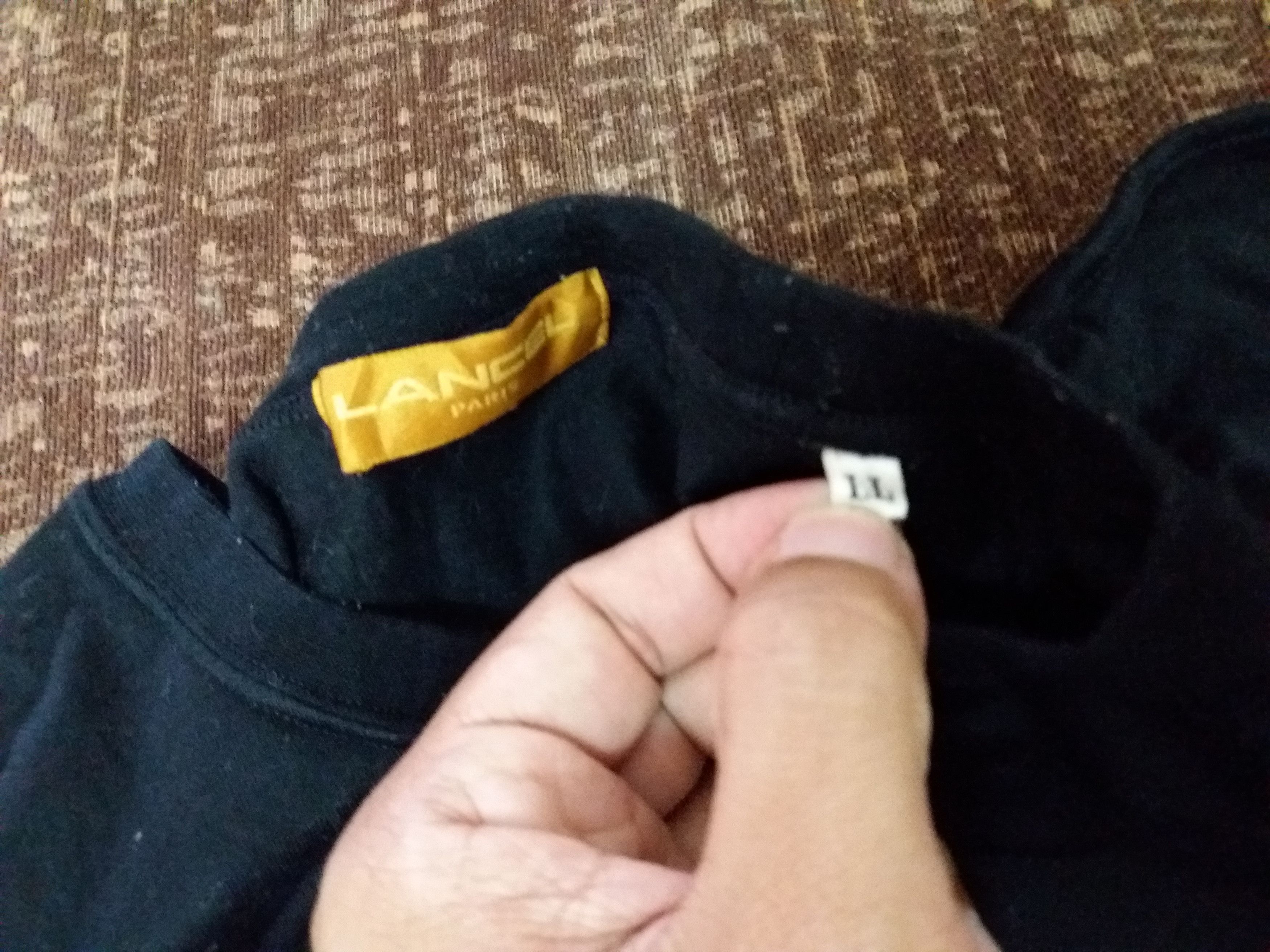 Lancel Lancel jeans t-shirt by lancel paris with embroidery logo Size US L / EU 52-54 / 3 - 4 Thumbnail