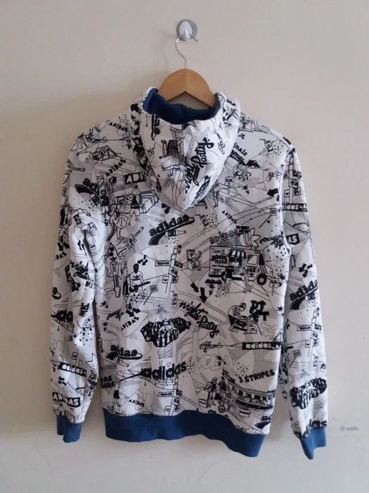 Adidas Adidas full printed hoodies celebrate originality/size S Size US M / EU 48-50 / 2 - 2 Thumbnail