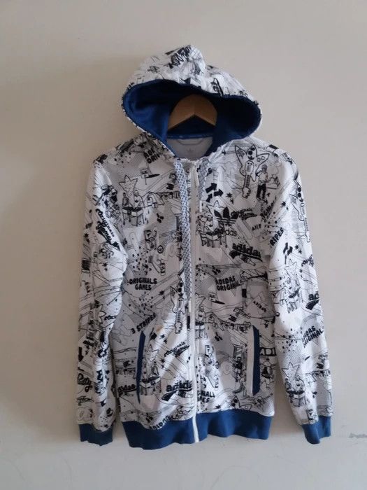 Adidas Adidas full printed hoodies celebrate originality/size S Size US M / EU 48-50 / 2 - 1 Thumbnail