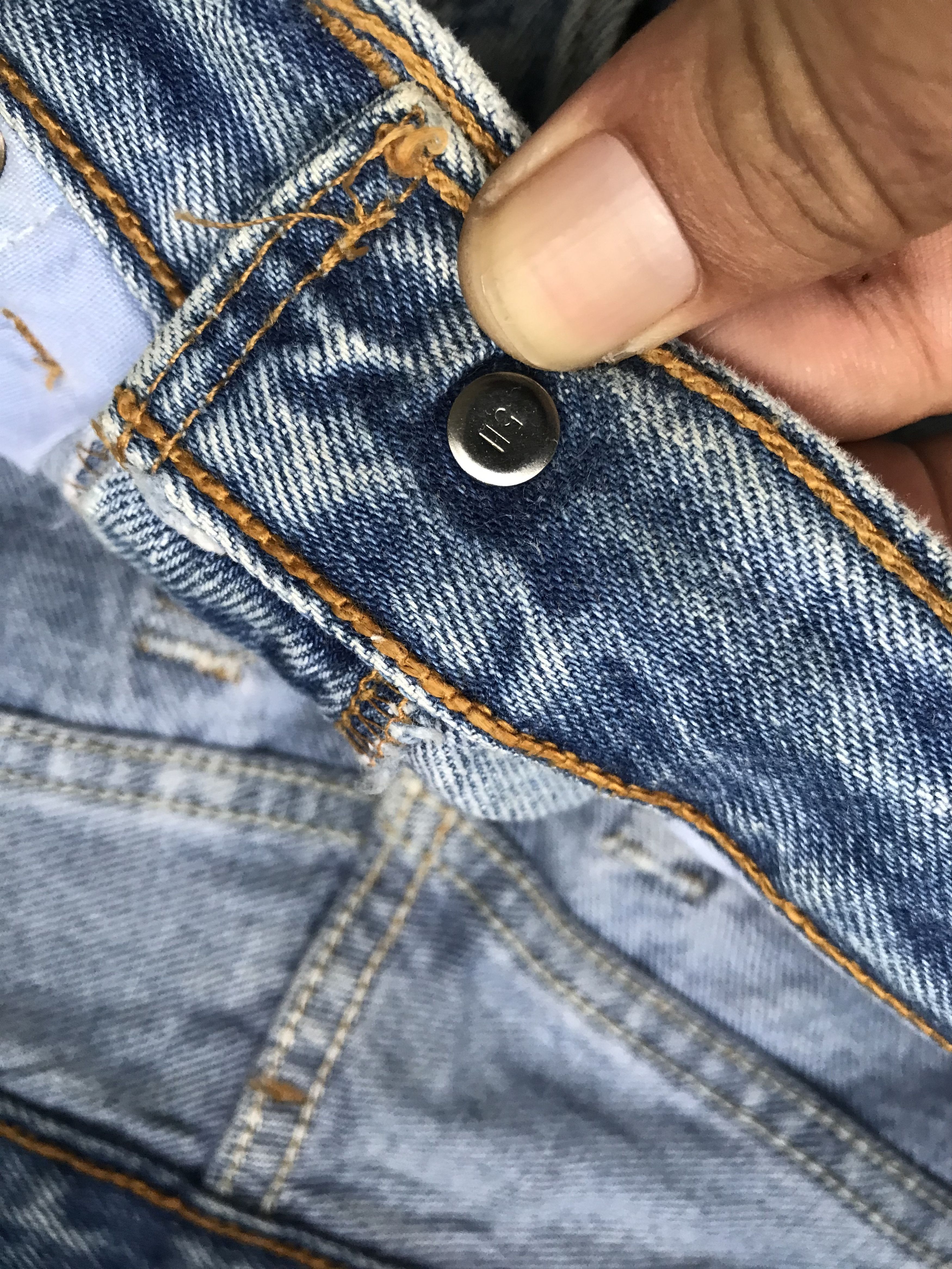 Levi's VLEV26 - W25 Vintage Levis 501 Student Denim Size US 26 / EU 42 - 5 Thumbnail