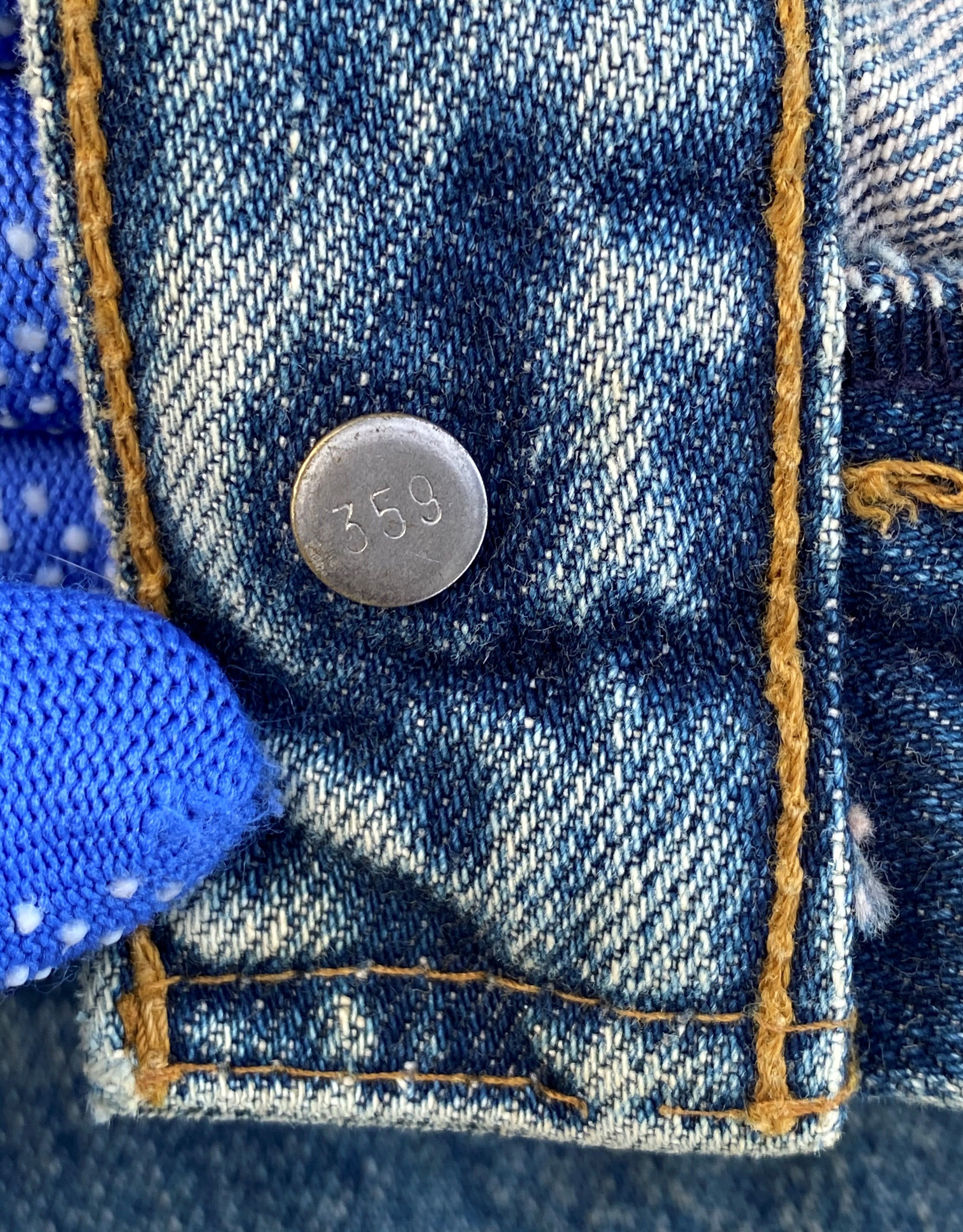 Levi's × Vintage 90s Vintage Light Blue Wash Levis 504 Redline Size US 29 - 12 Thumbnail
