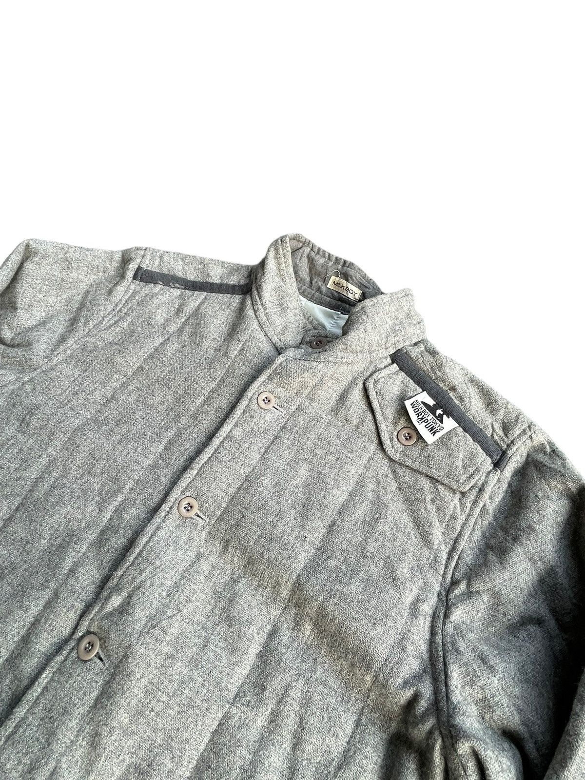 Japanese Brand Milk Boy Tokyo Work Punk Wool Jacket Size US M / EU 48-50 / 2 - 4 Thumbnail