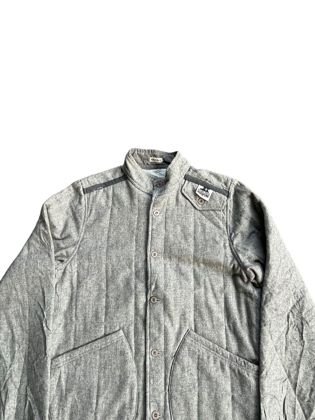 Japanese Brand Milk Boy Tokyo Work Punk Wool Jacket Size US M / EU 48-50 / 2 - 3 Thumbnail