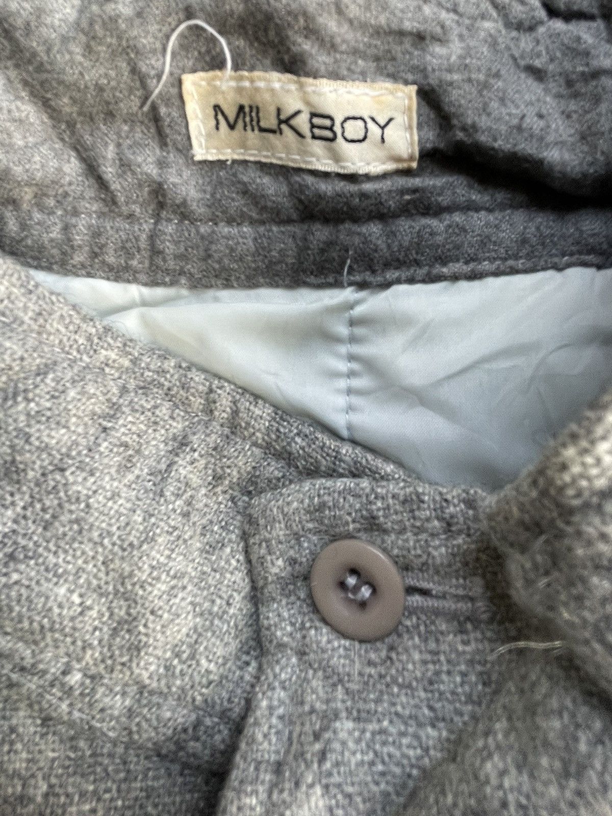 Japanese Brand Milk Boy Tokyo Work Punk Wool Jacket Size US M / EU 48-50 / 2 - 12 Thumbnail