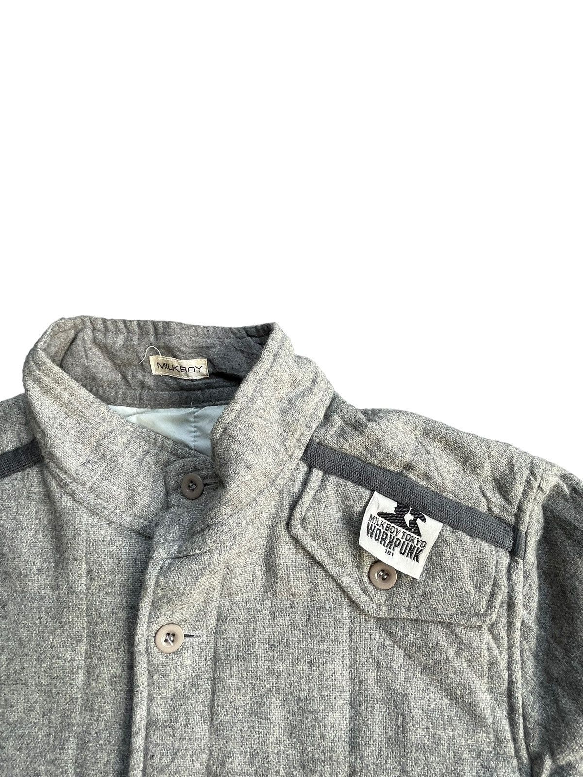 Japanese Brand Milk Boy Tokyo Work Punk Wool Jacket Size US M / EU 48-50 / 2 - 5 Thumbnail